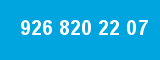 926 820 22 07